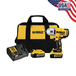 Boulonneuse à chocs 1/2'' XR 18V 5Ah Li-Ion - 3 vitesses - 2 batteries - coffret TSTAK DEWALT - DCF899P2-QW