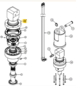 MOTEUR HYDRAULIQUE DIGGA POUR MOTOREDUCTEUR PDX2 AVANT AOUT 2013