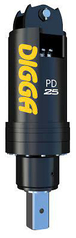 Tarière motoréducteur hydraulique DIGGA PD25-7 pour pelles de 22 tonnes à 28 tonnes - PD257