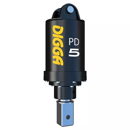 Tarière motoréducteur hydraulique DIGGA PD5-5 pour mini-pelles de 5 à 10 tonnes - PD55