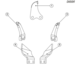 DENT LATERALE DROITE POUR CHAINE DE TRANCHEUSE DIGGATAC 1,654'' - TDR
