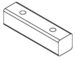 ADAPTATEUR DIGGA XAM75-75 MALE / MALE 75*75MM