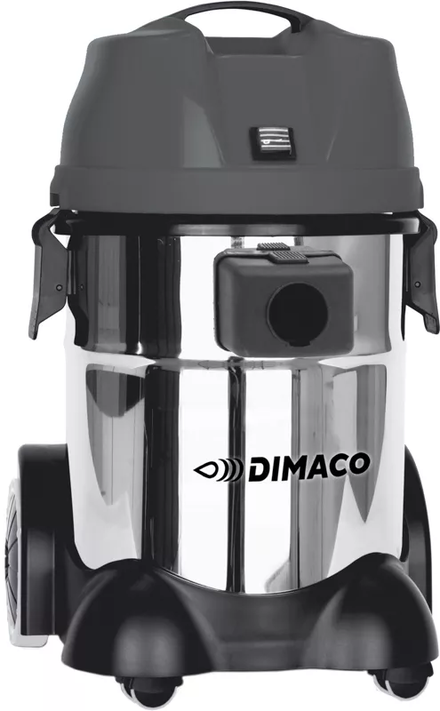 ASPIRATEUR EAU ET POUSSIÈRE 22 LITRES CUVE INOX 1200W DIMACO