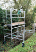 Echafaudage roulant DUARIB NATUROLL haut. travail 3.75 m - 19064