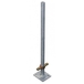 SEMELLE A VIS REGLABLE SUR 0.41M - 0.80M - POUR ECHAFAUDAGES DUARIB F3000, MULTI 4X ET F3000 ALU - 21905