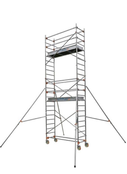 ECHAFAUDAGE ROULANT ALUMINIUM PLIANT AL205 8.90 M 3 NIVEAUX DUARIB - 513717