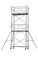 ECHAFAUDAGE ROULANT ACIER AC250 DUARIB HAUTEUR TRAVAIL 7.10 M - 8125052