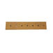 Contre lame de godet reversible 7 trous en 7/8