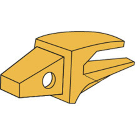 ADAPTEUR TYPE CAT BI-BRANCHE T60 ep 75mm - ESTI - E 328 - 6I-6604