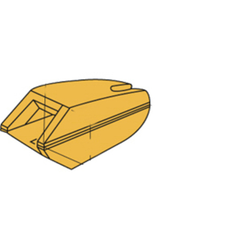 Boitiers pour dents type bofors  - E106