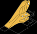 Dents à fourches droites type case-new-holland  - E29R