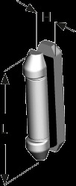CLAVETTE SILVER - E747