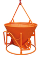 Benne à béton EICHINGER cylindro-conique anse 250L - 1014B3
