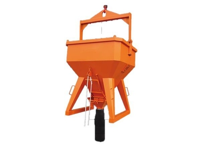 Benne à tuyau EICHINGER réceptacle de laitance central 1500 kg -103414