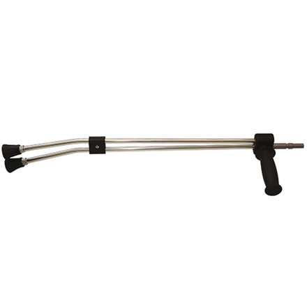 Tube lance double coudé 600 mm coupleur KW - EUROMAIR - 12166