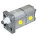 Pompe hydraulique double 20 + 8 cc. - EUROMAIR - 14125