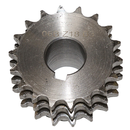 Pignon triple 18 dents cardeuse - EUROMAIR - 14401