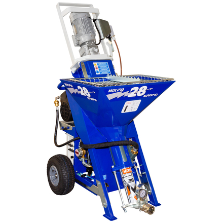 Machine à malaxage continu MIXPRO 28 - 3 kW Plâtre complète EUROMAIR - 30743