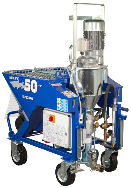Machine à malaxage continu MIXPRO 50 CLASSIC Plâtre - 400V 50 Hz - EUROMAIR - 40076