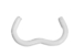 AGRAFE OMEGA 20 - Galva plastifié blanc x 200 pcs - EDMA - 42900