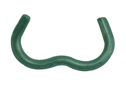 AGRAFE OMEGA 16 - Galva plastifié vert x 2500 pcs - EDMA - 44001