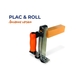 ROULETTE INOX POUR PLAC & ROLL - x 2 pcs - EDMA - 162955