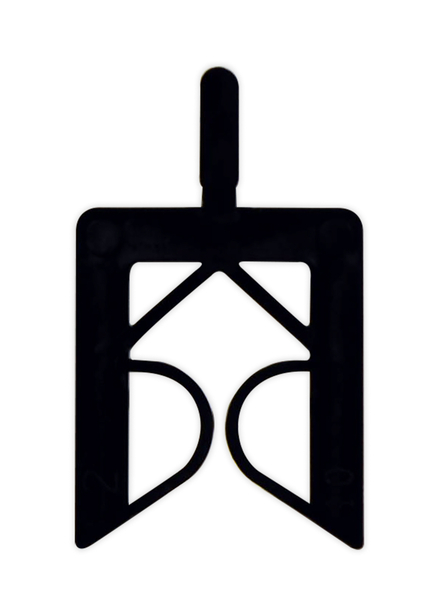 CALE FOURCHETTE - 33 x 40 x 2 mm x 1000 pcs - EDMA - 185255