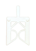 CALE FOURCHETTE - 33 x 40 x 4 mm x 1000 pcs - EDMA - 185455