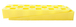 CALE CRANTÉE - 150 x 45 x 25 mm x 6 pcs - EDMA - 189355