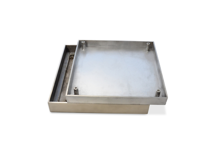 TRAPPE SOL ÉTANCHE INOX 60 X 60 CM - EDMA - 257955
