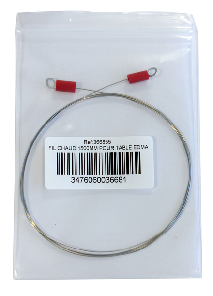 FIL DE RECHANGE 1500 MM POUR TABLE DE DÉCOUPE AU FIL CHAUD - EDMA - 366855