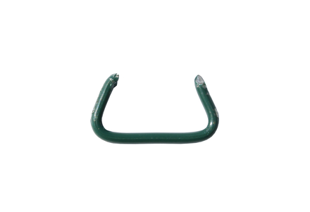 AGRAFE DELTA 22 - Galva plastifié vert x 1000 pcs - EDMA - 900463