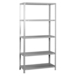 Rayonnage métallique léger à vis 1800x900x300 - 5 niveaux Gris - SIMON RACK - 8425437010323