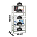 Rayonnage métallique léger à vis 1800x900x300 - 5 niveaux Gris - SIMON RACK - 8425437010323