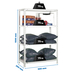 Rayonnage métallique léger à vis 1500x900x300 - 4 niveaux Galvanisé - SIMON RACK - 8425437041976
