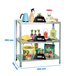 Rayonnage métallique léger à vis 900x900x300 - 3 niveaux Galvanisé - SIMON RACK - 8425437046032