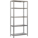 Rayonnage métallique léger à vis 1800x900x500 - 5 niveaux Galvanisé - SIMON RACK - 8425437046612