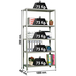 Rayonnage métallique léger à vis 2000x1000x400 - 5 niveaux Gris - SIMON RACK - 8425437060991