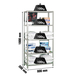 Rayonnage métallique léger à vis 1800x800x300 - 5 niveaux Gris - SIMON RACK - 8425437061196