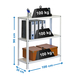 Rayonnage intérieur 900x1000x300 - 3 niveaux Blanc - SIMON RACK - 8425437061462