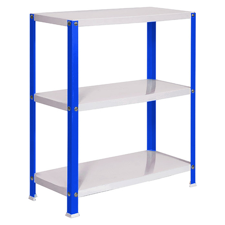 Rayonnage intérieur 900x1000x400 - 3 niveaux Bleu/Blanc - SIMON RACK - 8425437062094