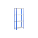 Rayonnage intérieur 1600x1000x300 - 4 niveaux Bleu/Blanc - SIMON RACK - 8425437062131