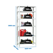 Rayonnage métallique léger à vis 2000x1000x500 - 6 niveaux Blanc - SIMON RACK - 8425437064562