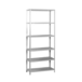 Rayonnage métallique léger à vis 2000x1000x500 - 6 niveaux Gris - SIMON RACK - 8425437064579