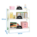 Rayonnage métallique léger à vis 900x800x300 - 3 niveaux Blanc - SIMON RACK - 8425437064593