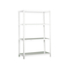 Rayonnage métallique léger à vis 1500x800x300 - 4 niveaux Blanc - SIMON RACK - 8425437064623