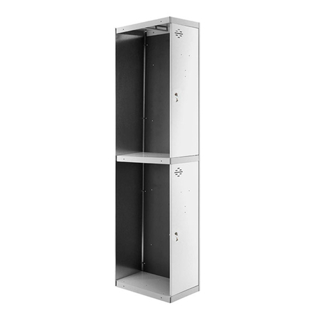 Vestiaire métallique 1800x400x500 - Gris/Bleu - SIMON RACK - 8425437066467