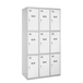 Vestiaire métallique monté 1800x900x500 - Gris/Bleu - SIMON RACK - 8425437066498