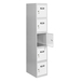 Vestiaire métallique monté 1800x300x500 - Gris/Bleu - SIMON RACK - 8425437066610