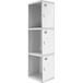 Vestiaire métallique 1800x400x500 - Gris/Bleu - SIMON RACK - 8425437066719